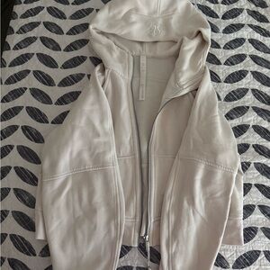 Lululemon Athletica Off-White Bomber Jacket
